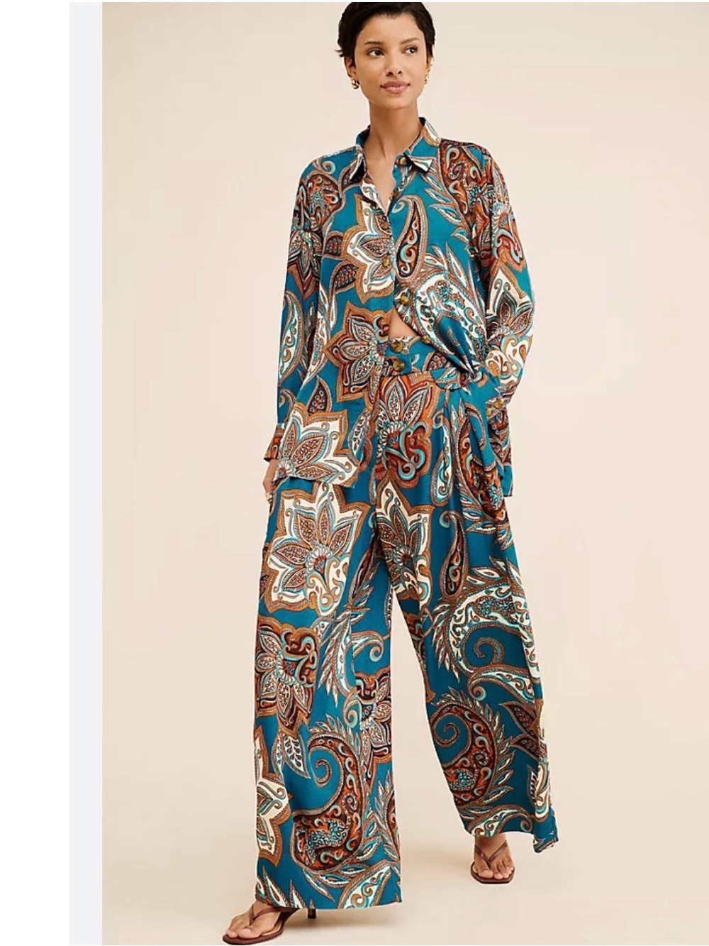 Leopard Paisley Pants
Farm Rio
NWOT
Color - Mulit